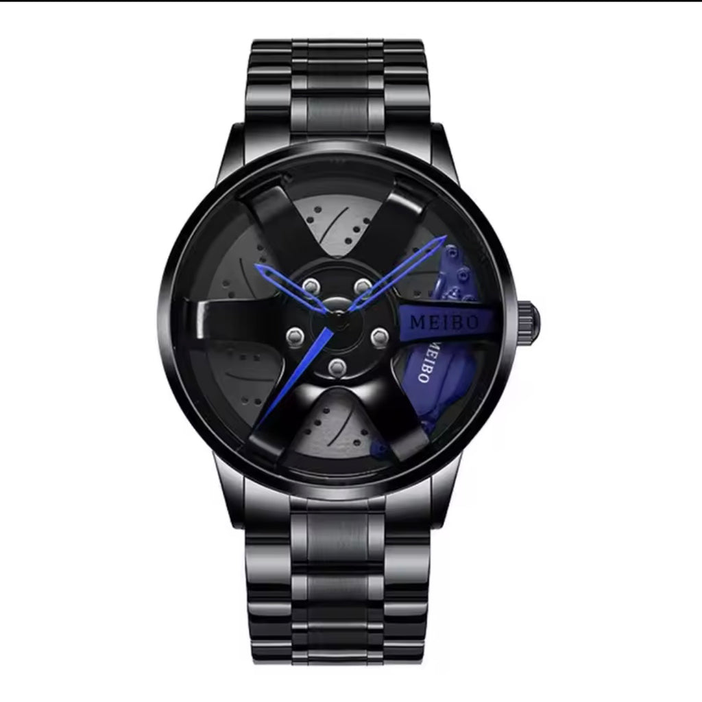 Men Watch Wells Car