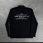 Retro Long Sleeve Polo Shirt Y2k