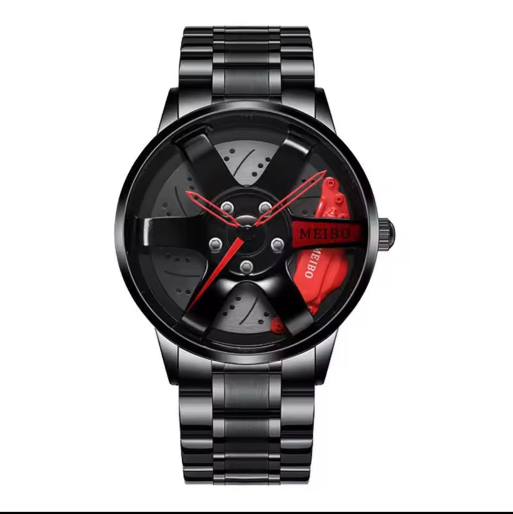 Men Watch Wells Car