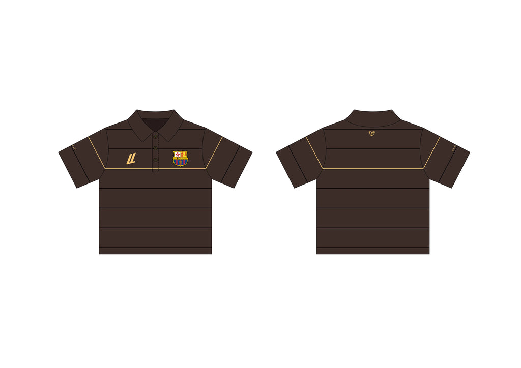 Barca Polo Shirt Retro