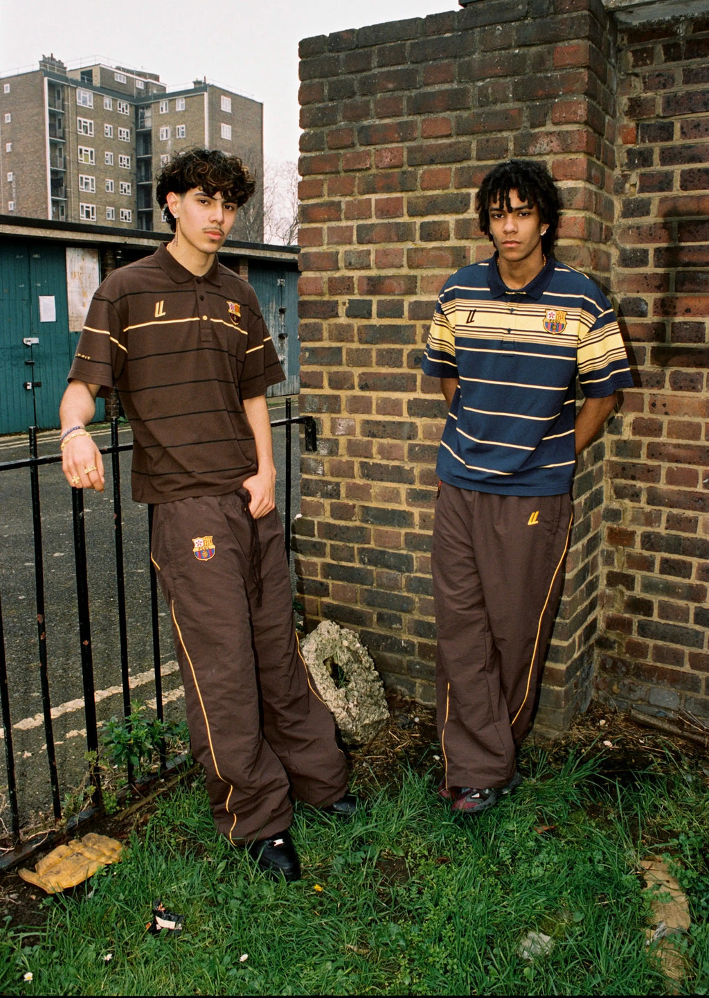 Barca Polo Shirt Retro