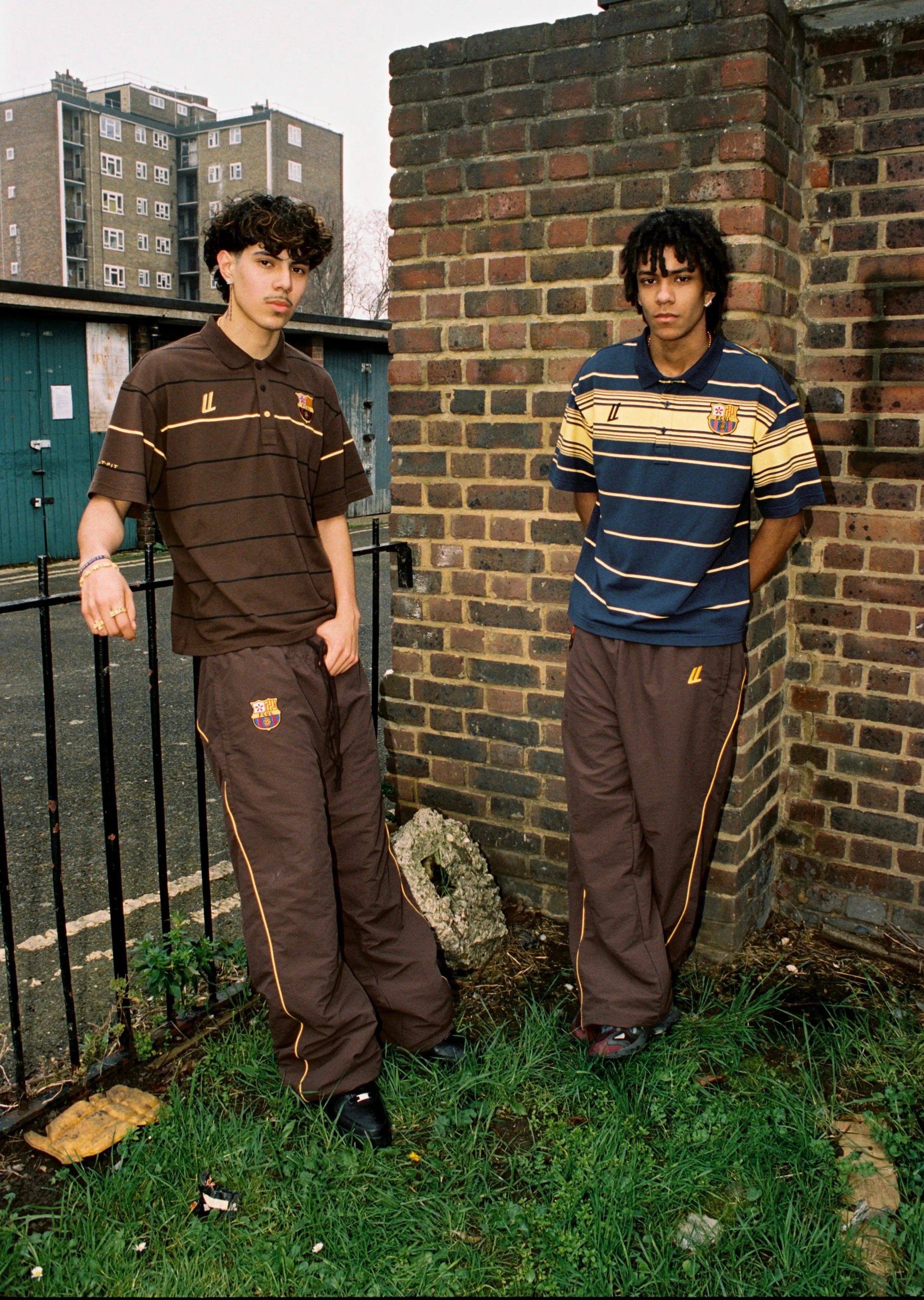 Barca Polo Shirt Retro